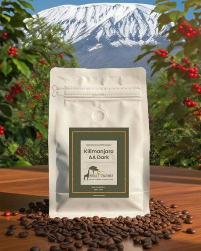 Mockup coffee label